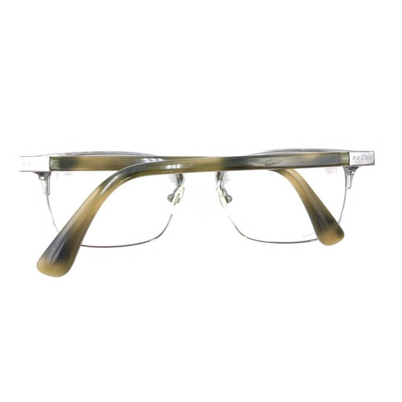 Prada VPR 54T U6C-1O1 Matte Black Silver Eyeglasses Frames 53-19 140 Italy - Picture 11 of 12